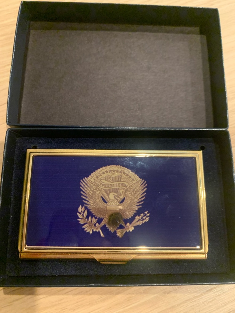 NEW Resolute Eagle Card Holder